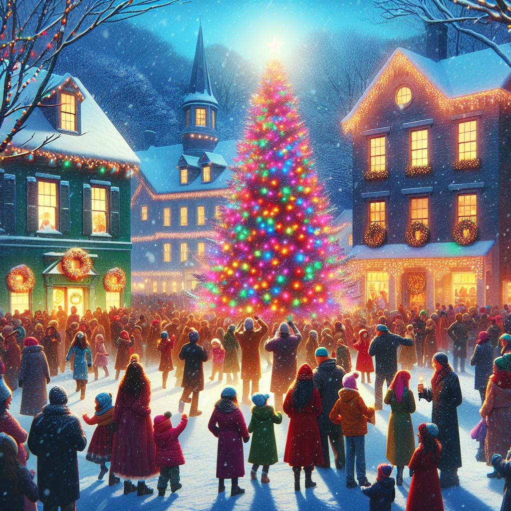 Charlotte City Hosts Festive Holiday Lighting Ceremony 2021 Event