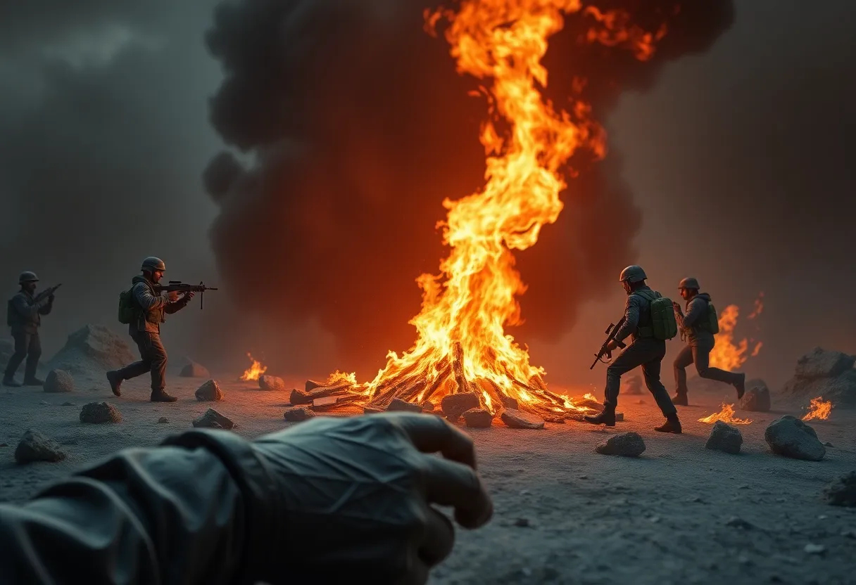 Visual representation of the fragile ceasefire between Israel and Iran