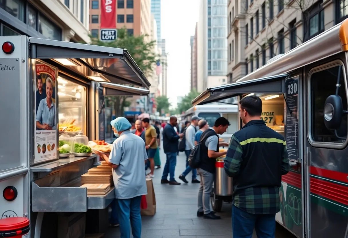 Food vendors operating in Charlotte without permits