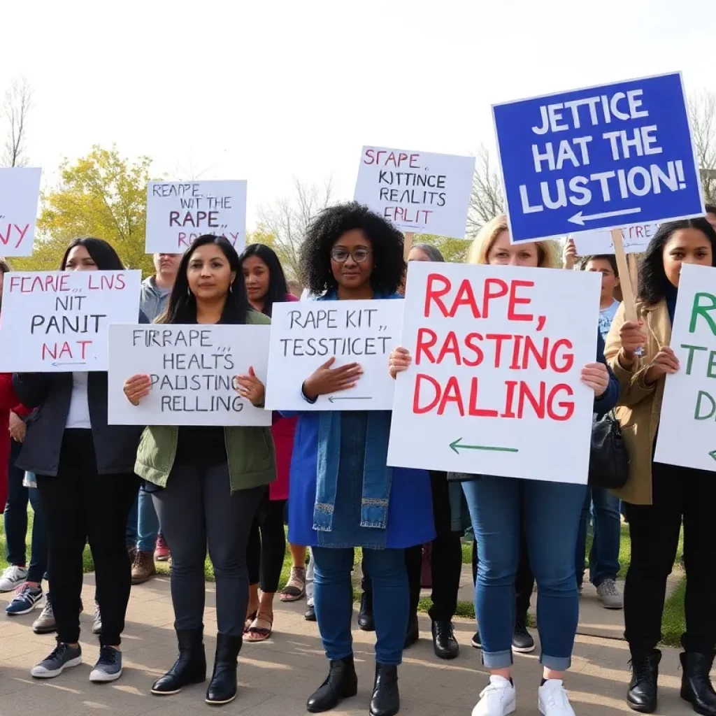 Mental health professionals advocating for timely rape kit testing