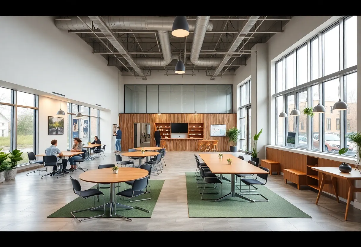 Exterior view of the Charlotte Innovation Center