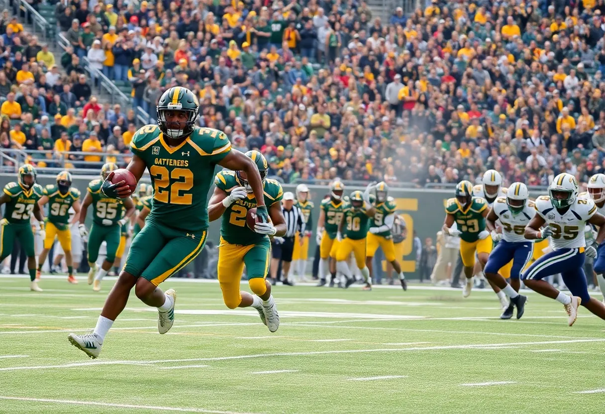 Appalachian State Mountaineers dominating Charlotte 49ers in football