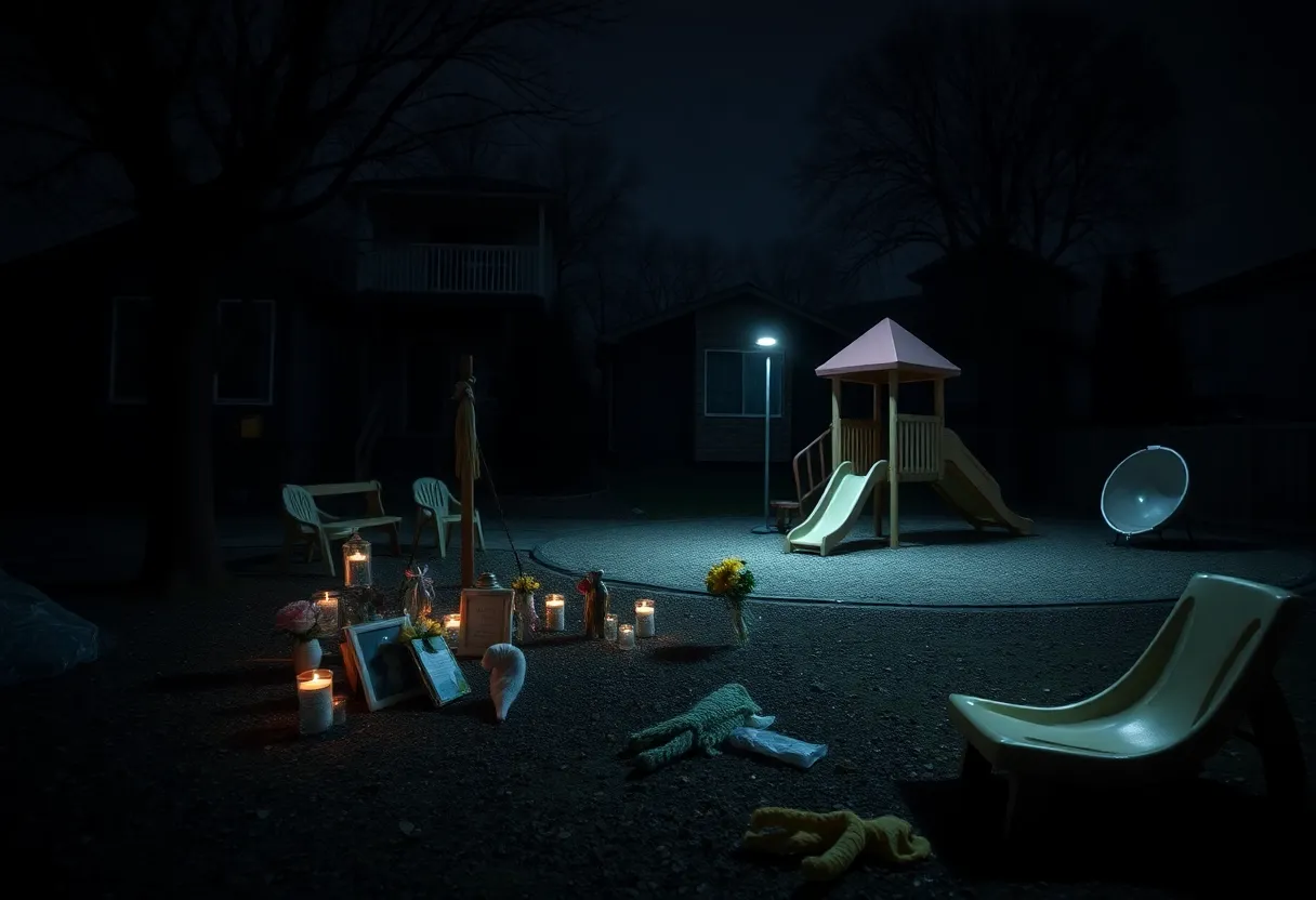 Empty playground symbolizing the tragedy of domestic violence in Charlotte