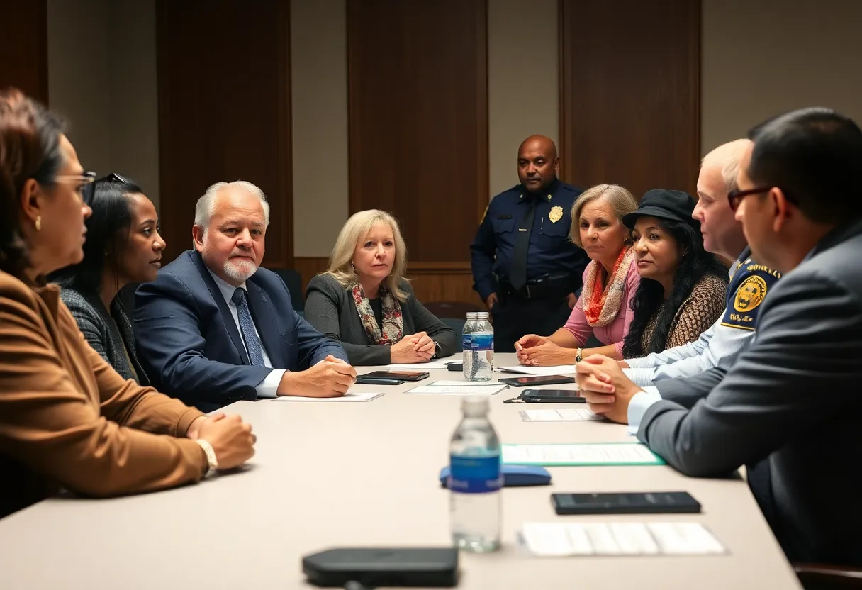 Scene from the U.S. House subcommittee hearing on violent crime in Charlotte