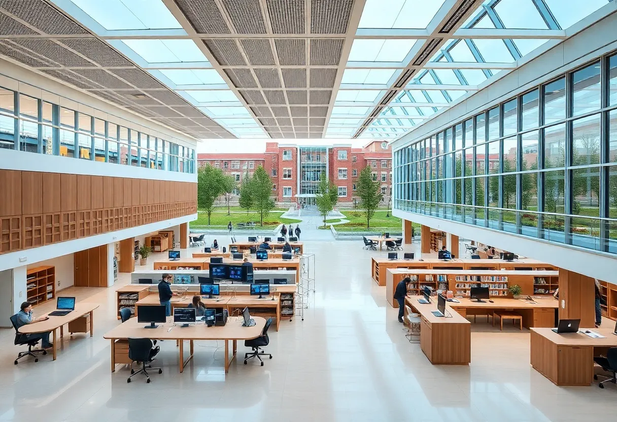 Rendering of the Honeywell Innovation Hub at UNC Charlotte