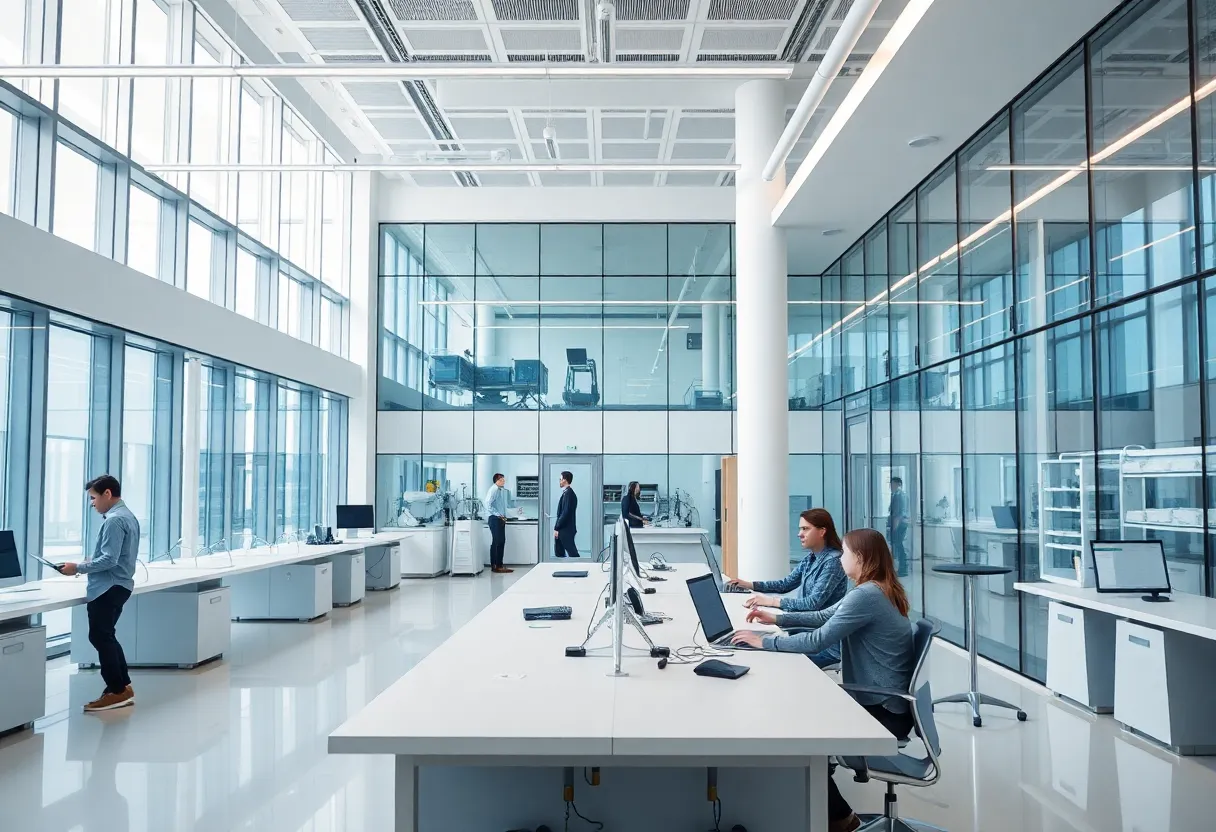 Rendering of Honeywell Innovation Hub at UNC Charlotte