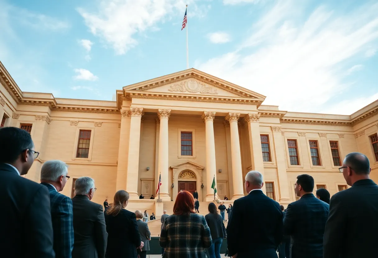 Lawmakers discussing public safety legislation in North Carolina.