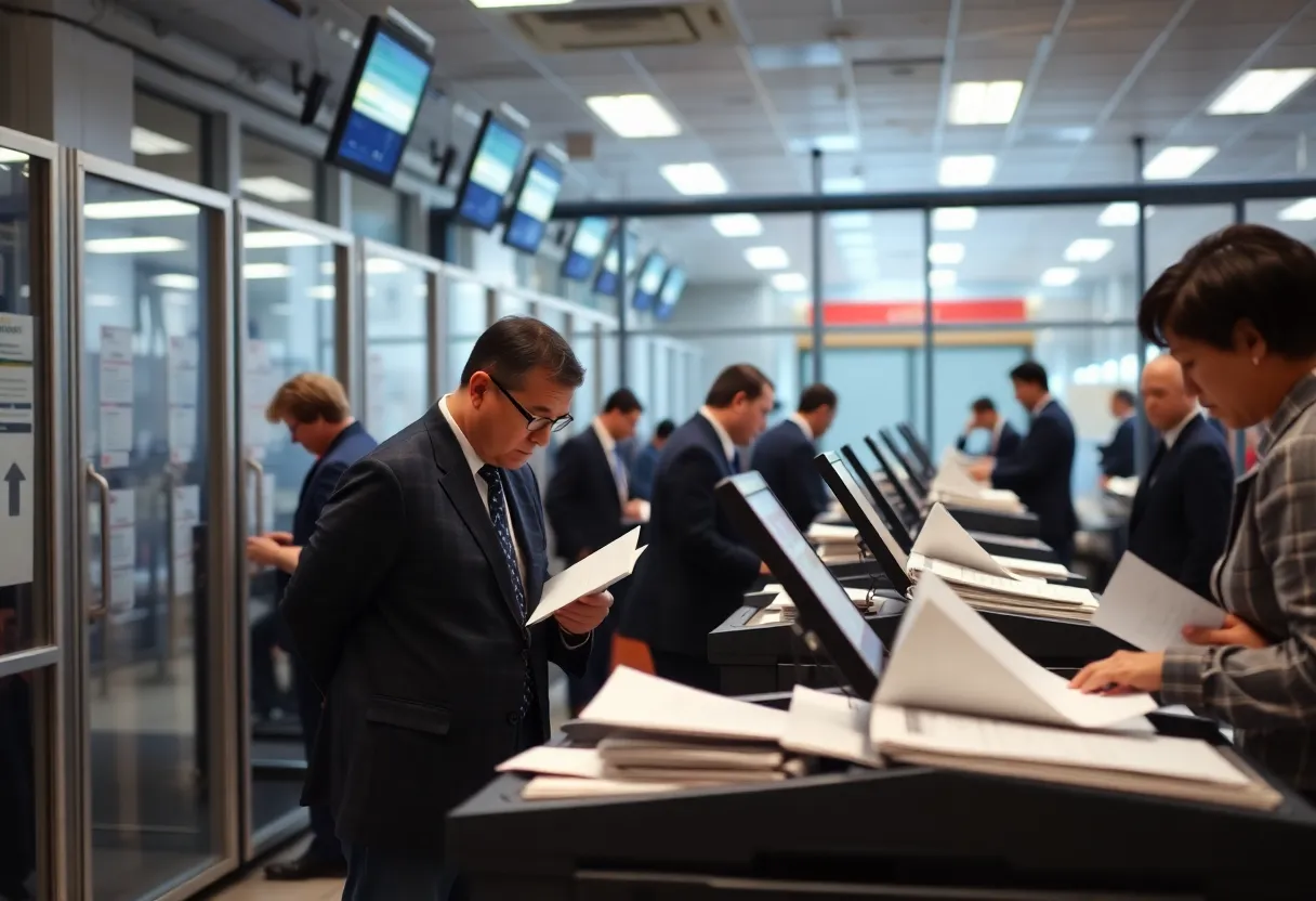 Secure ballot counting in Mecklenburg County
