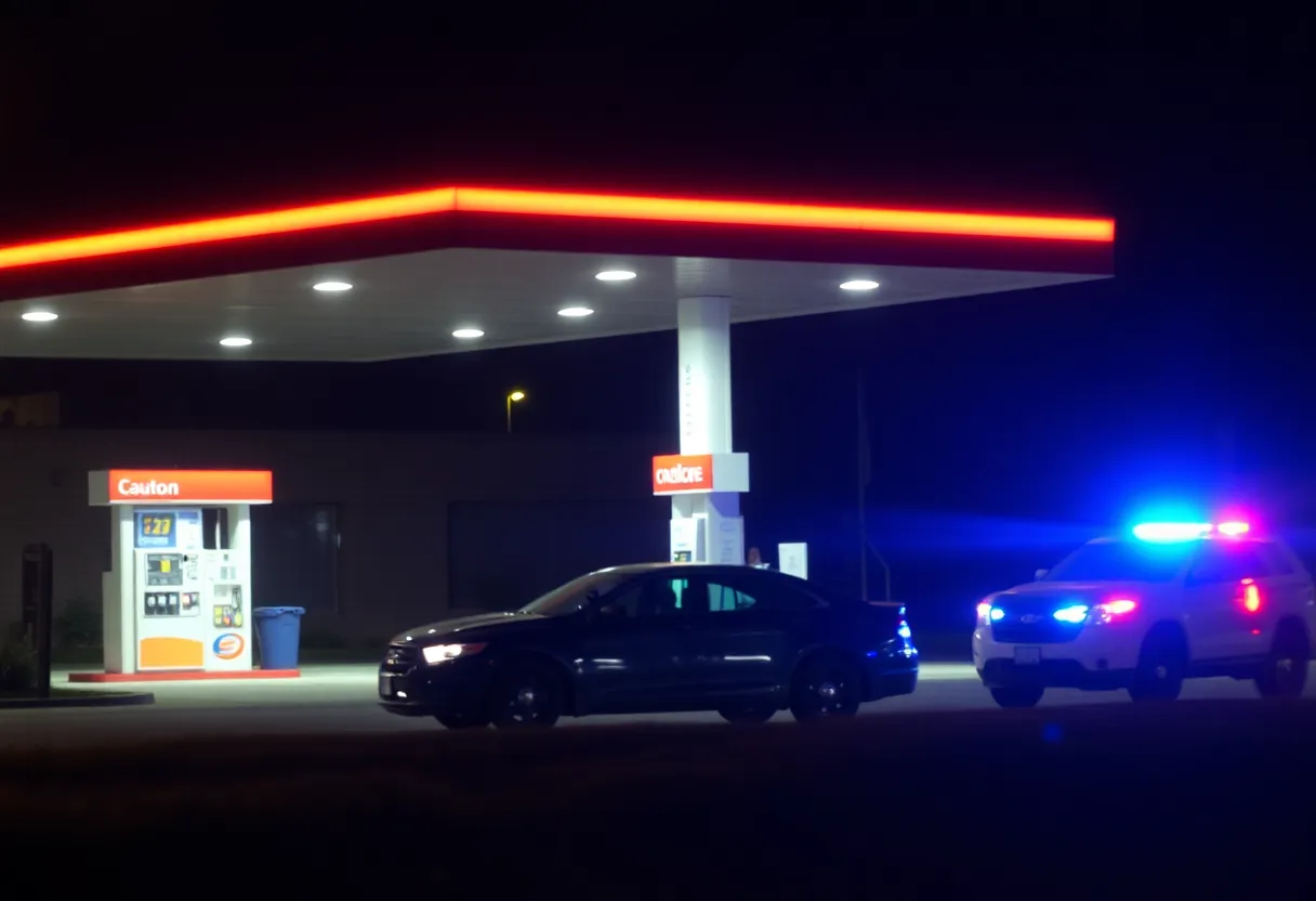 Police at shooting scene in University City area of Charlotte