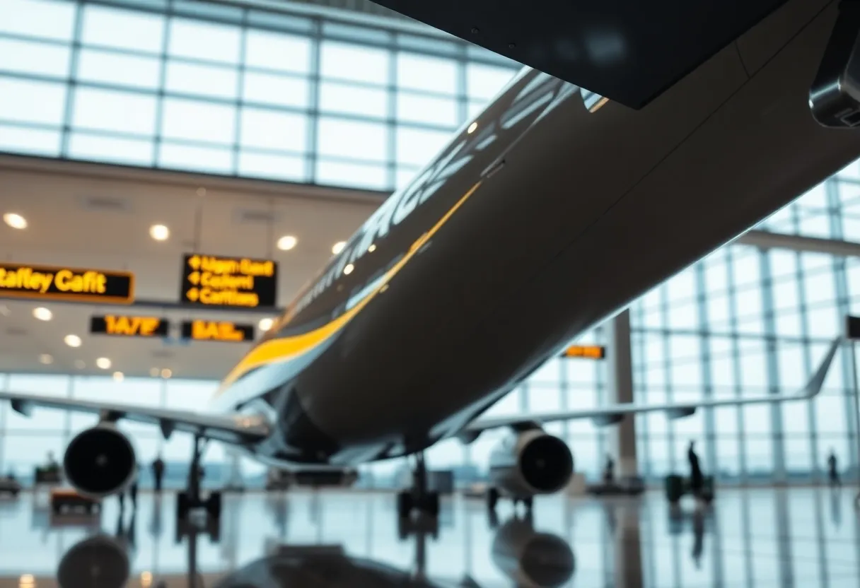 American Airlines plane at Charlotte Douglas International Airport