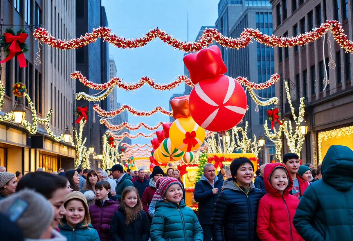 Celebration at Charlotte's Thanksgiving Eve Parade