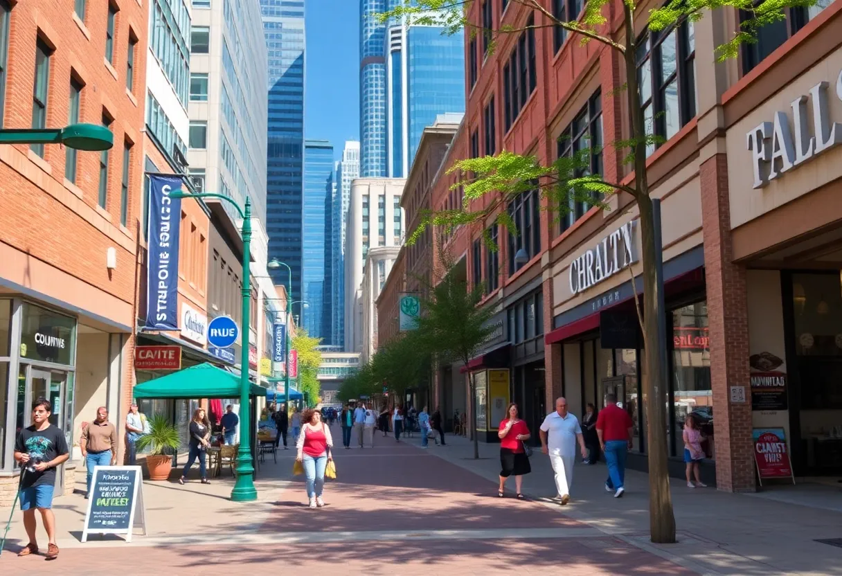 Charlotte community showcasing local businesses and collaboration.