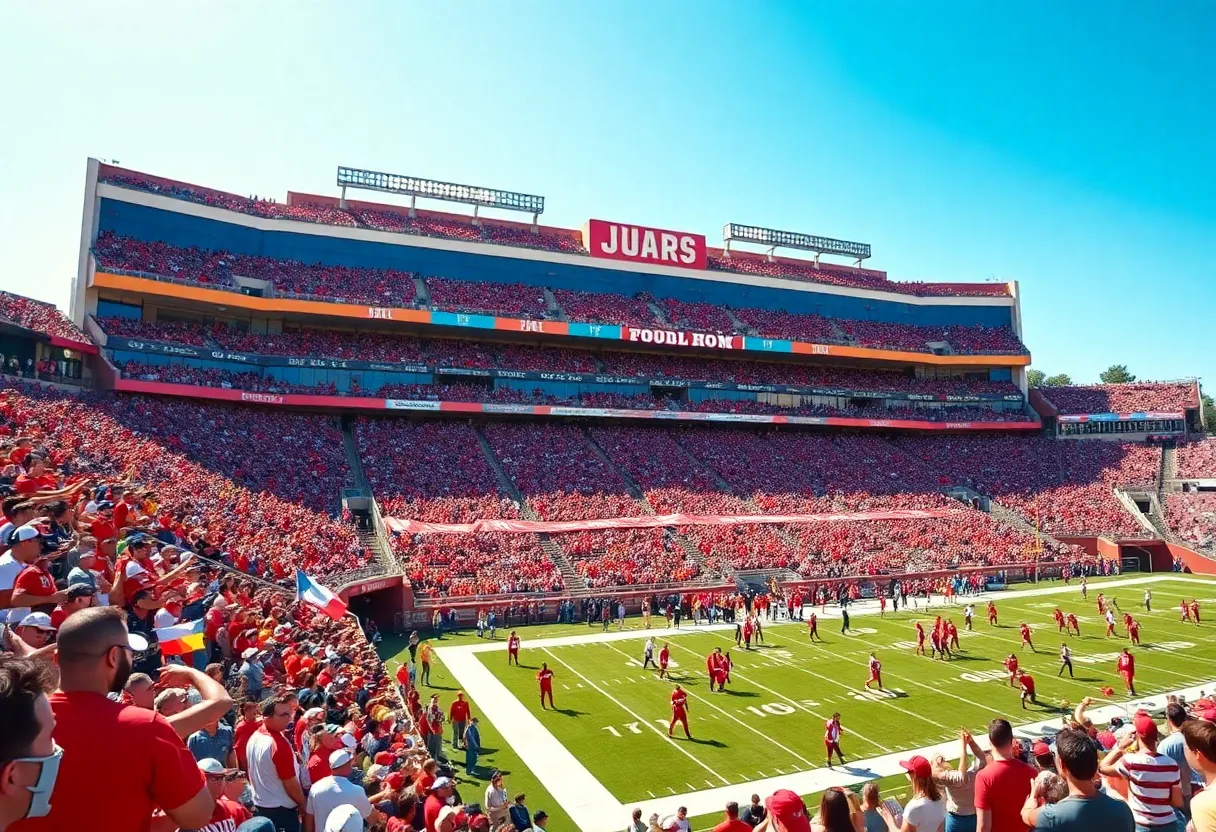 Fans at Duke's Mayo Bowl in Charlotte