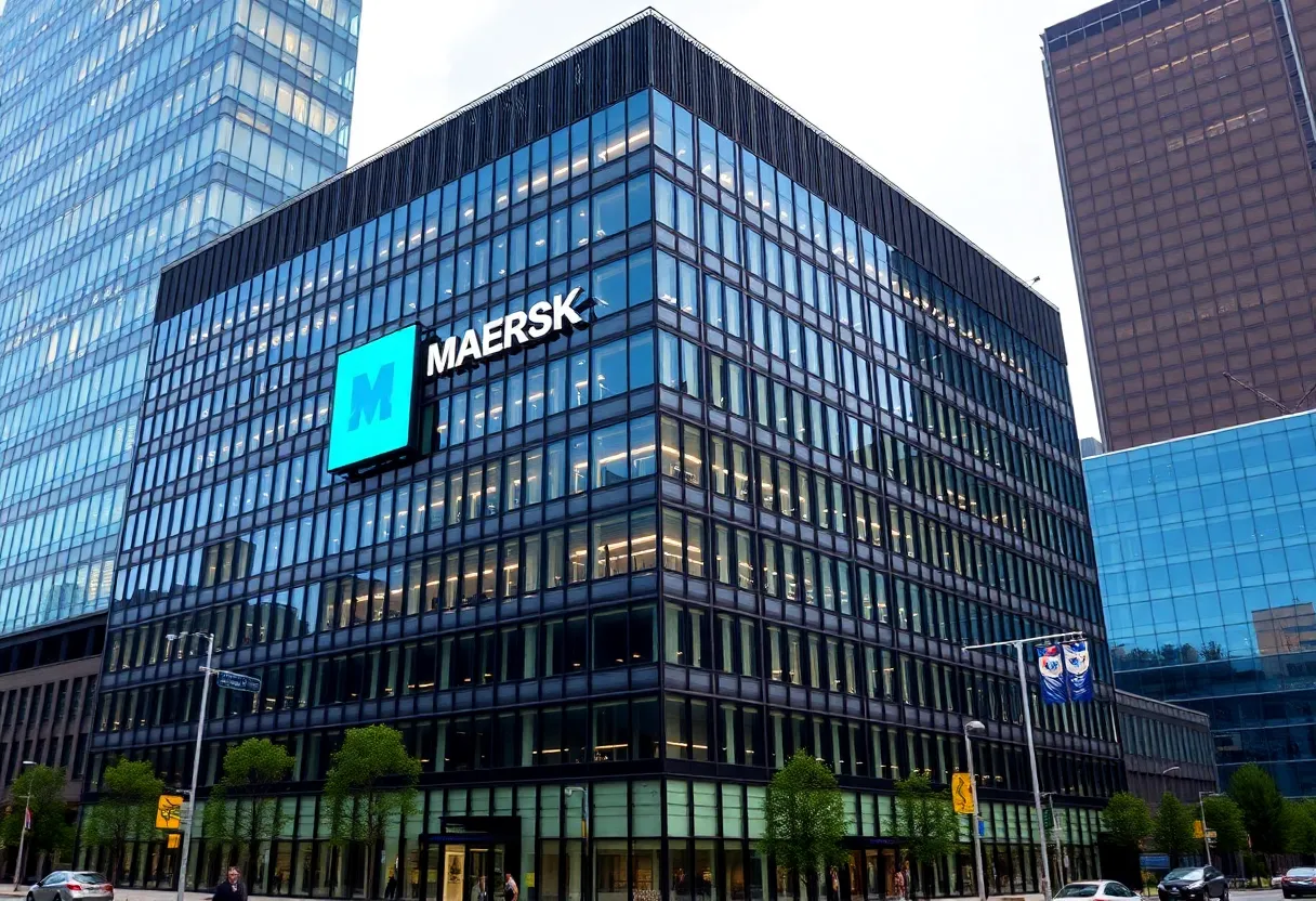 Maersk corporate headquarters in Charlotte, North Carolina