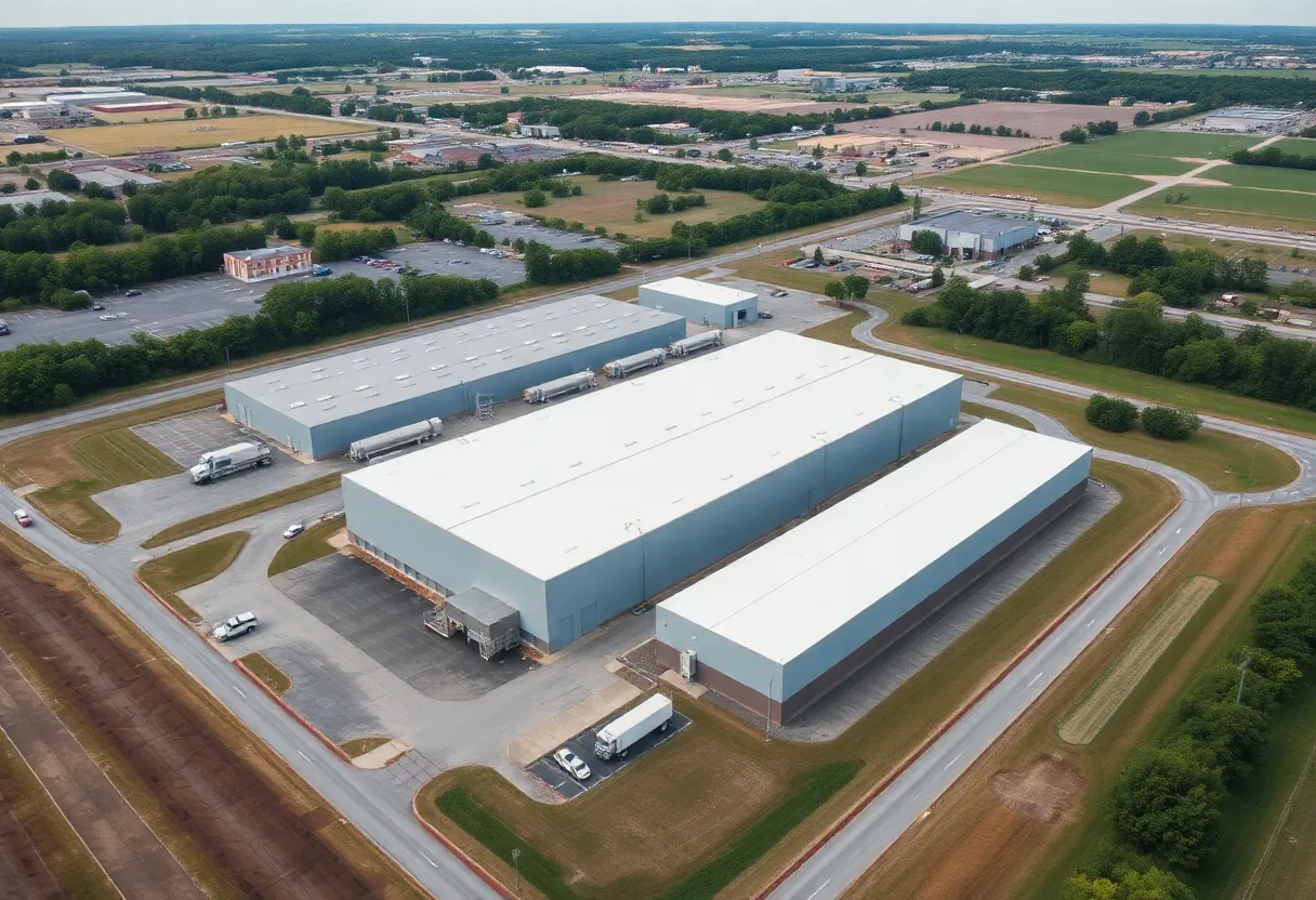 ProKidney Greensboro manufacturing facility aerial view
