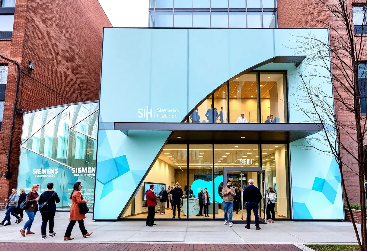 Exterior of the Siemens Healthineers Experience Center in Charlotte, NC