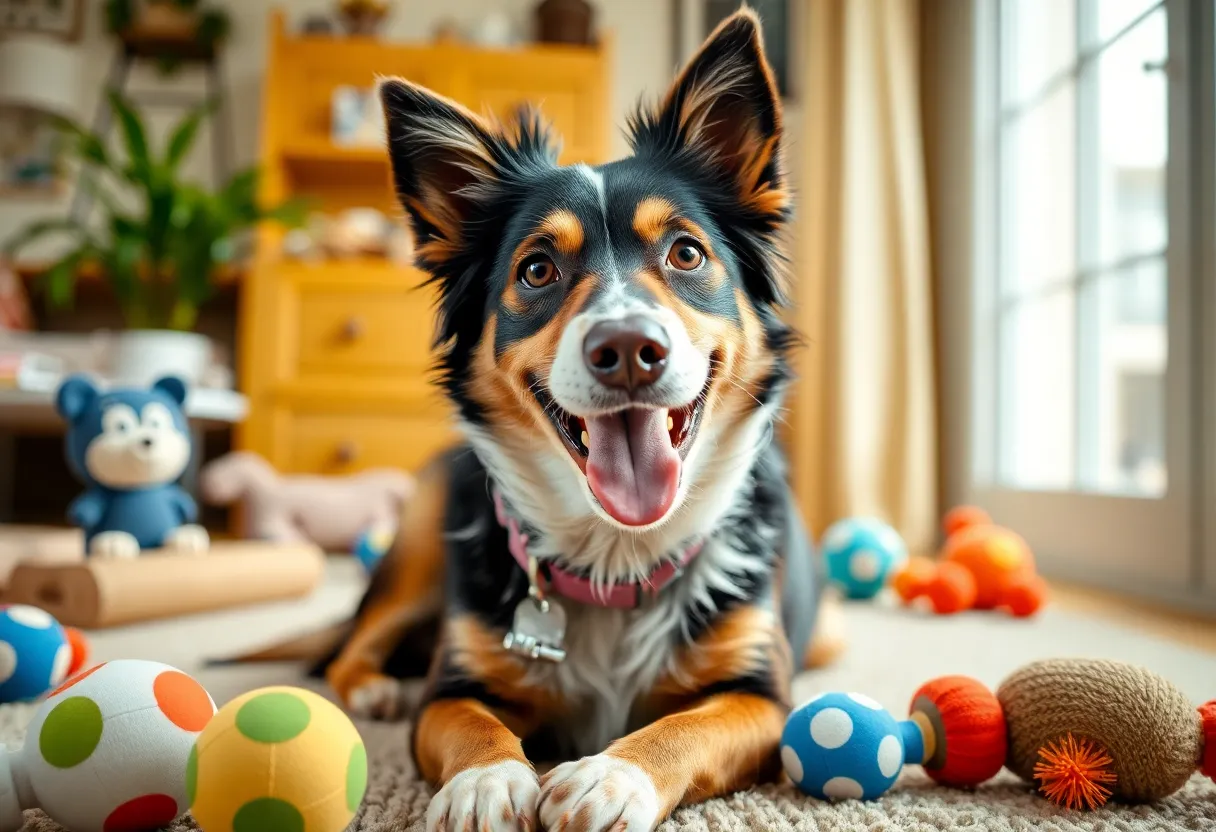 Smoky, a mixed-breed dog ready for adoption at Charlotte-Mecklenburg Animal Care & Control
