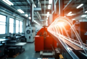 Precision extrusion facility of Aptyx Corp in Taunton, Massachusetts.