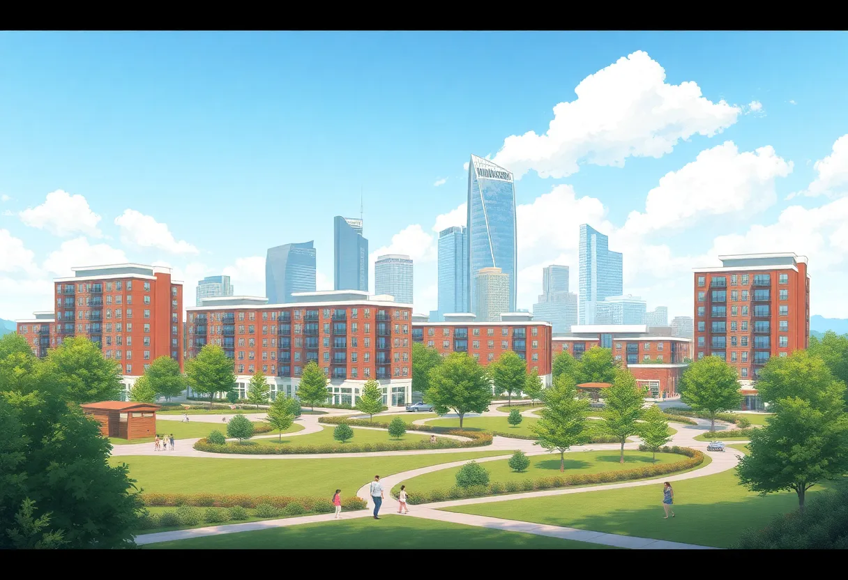 Modern apartment community in Charlotte, NC