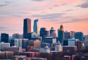 Charlotte skyline depicting the economic landscape