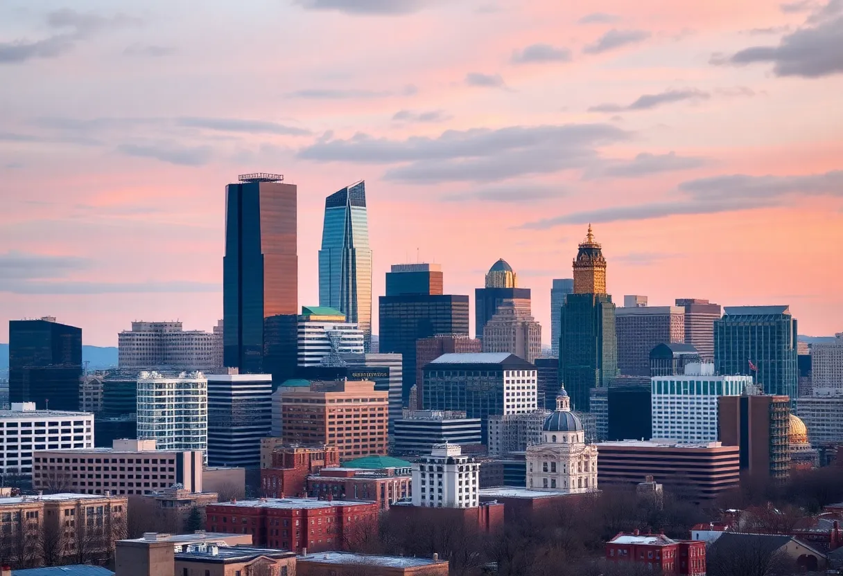 Charlotte skyline depicting the economic landscape