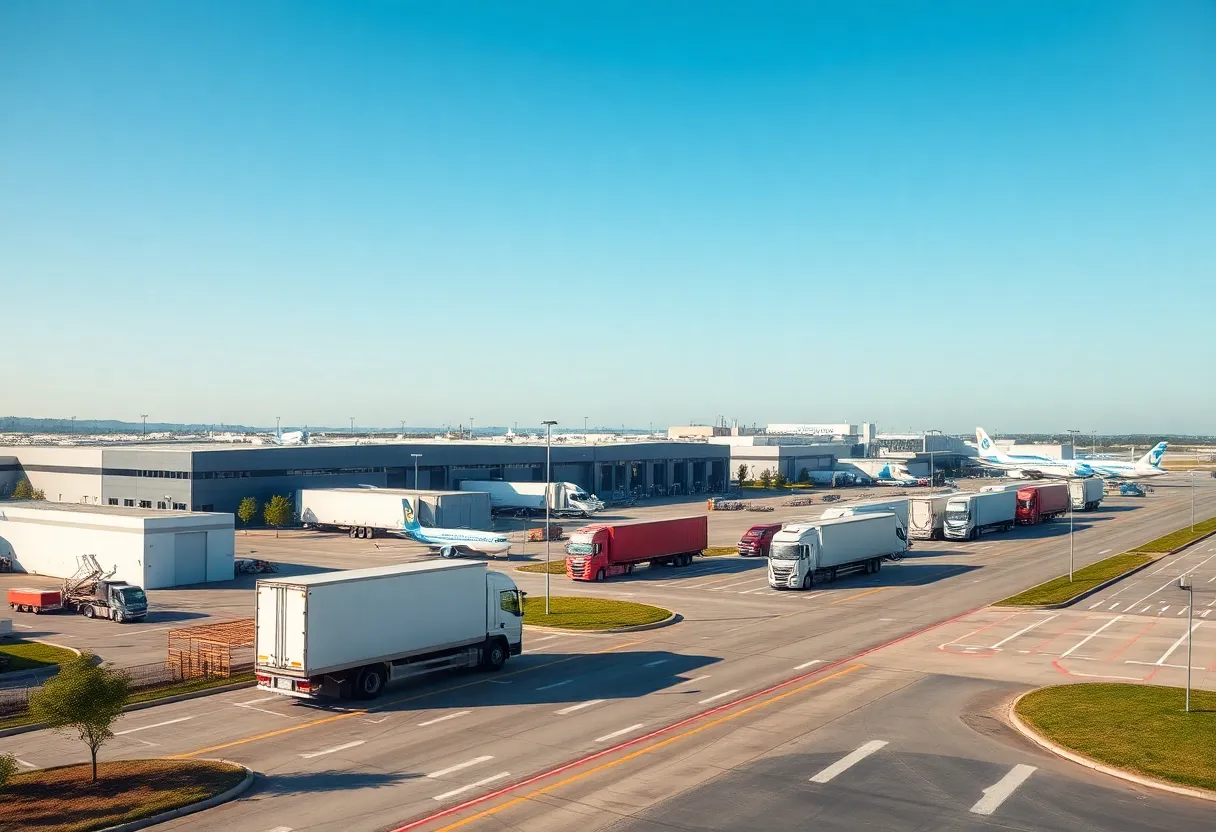 Industrial buildings near Charlotte Douglas International Airport