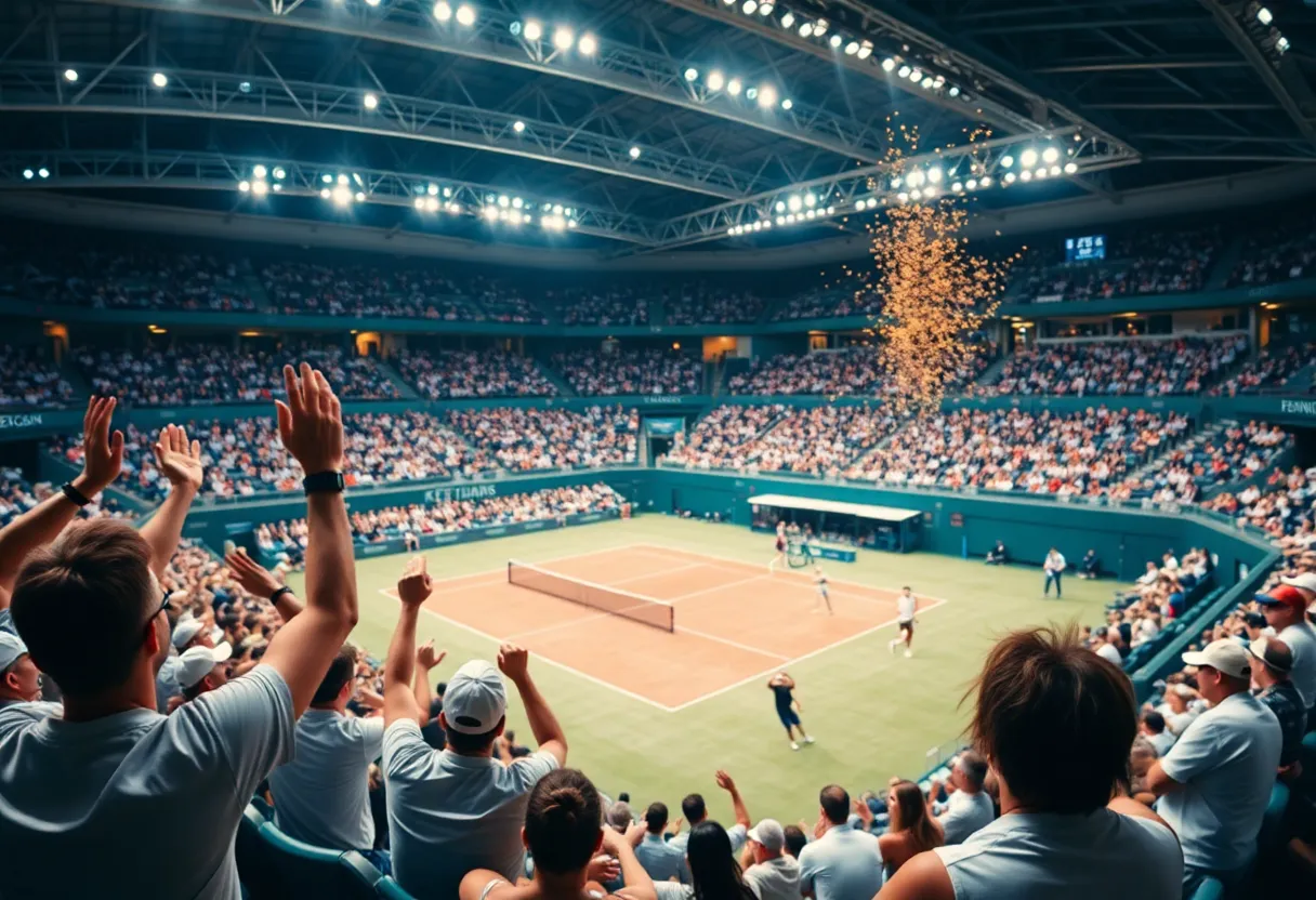 Crowd at the Charlotte Invitational Fashion Event