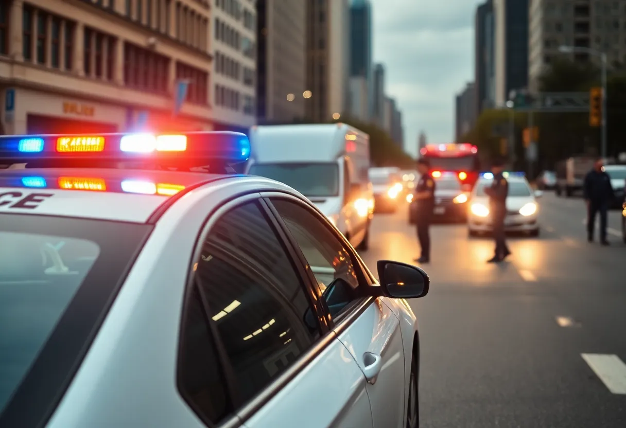 Law enforcement response scene in Charlotte