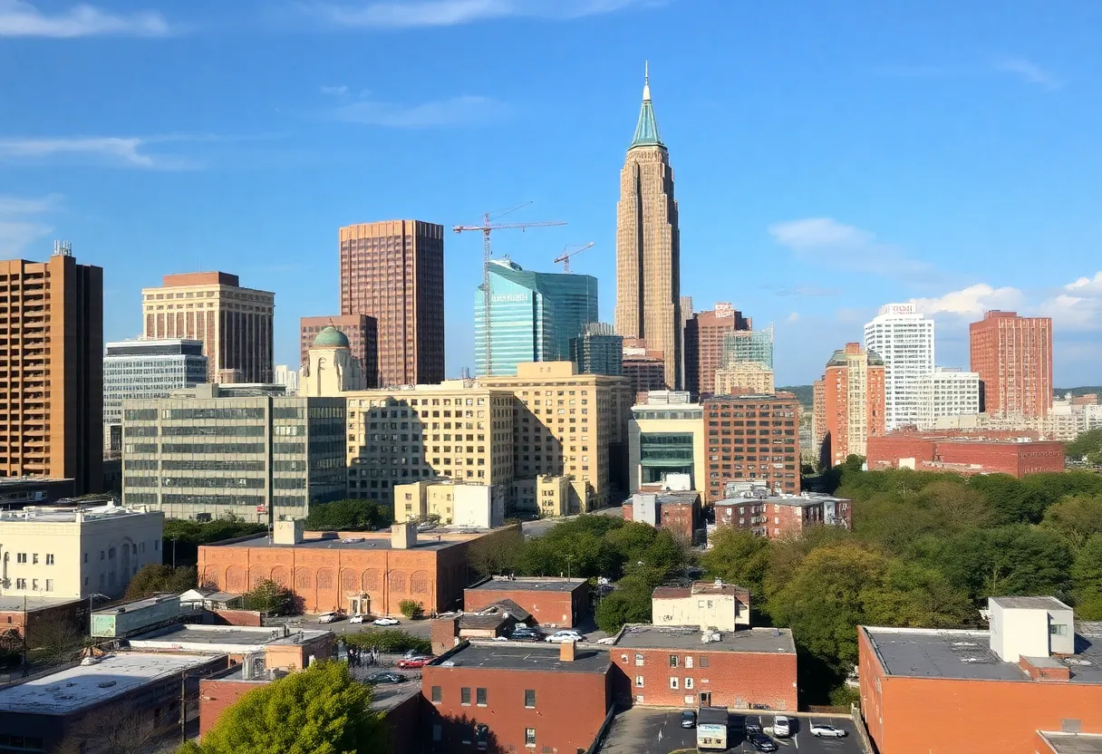 Charlotte NC skyline illustrating community impact from policy changes