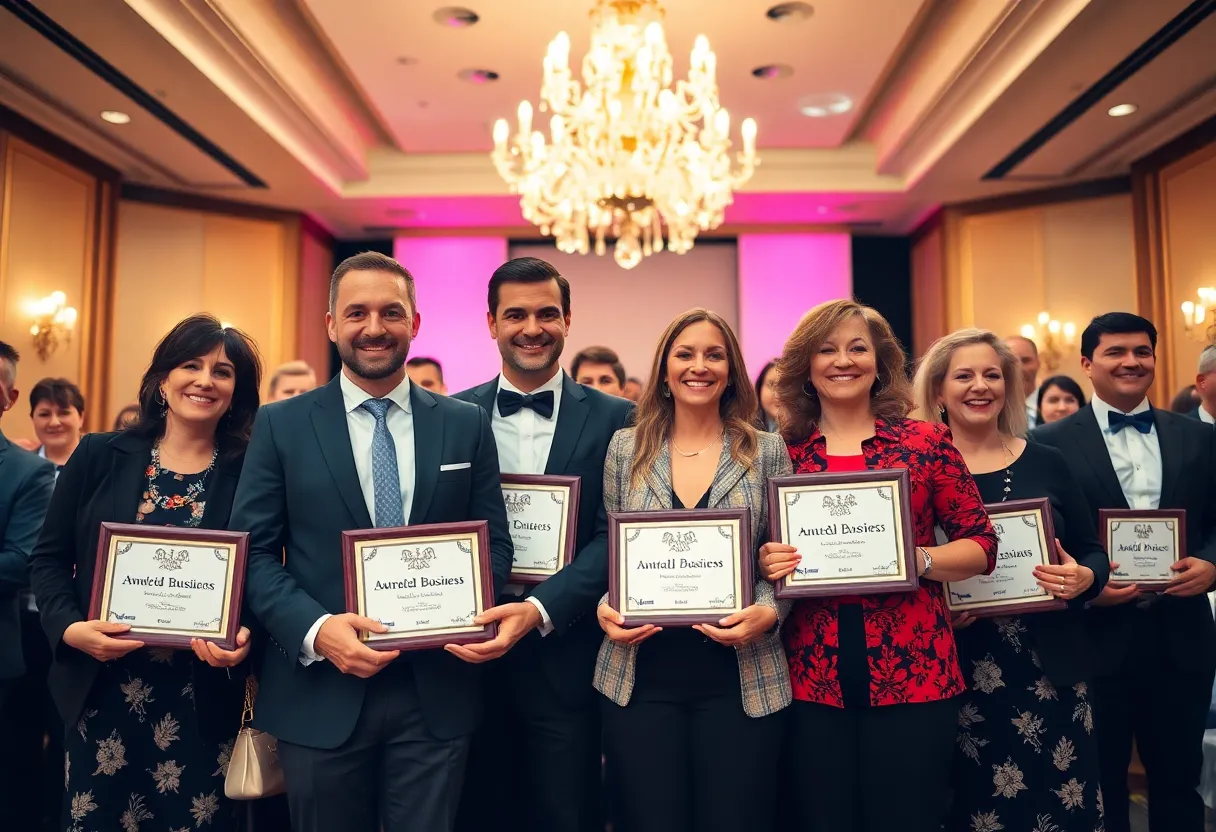 Celebration of small business excellence at the Crowns of Enterprise Awards