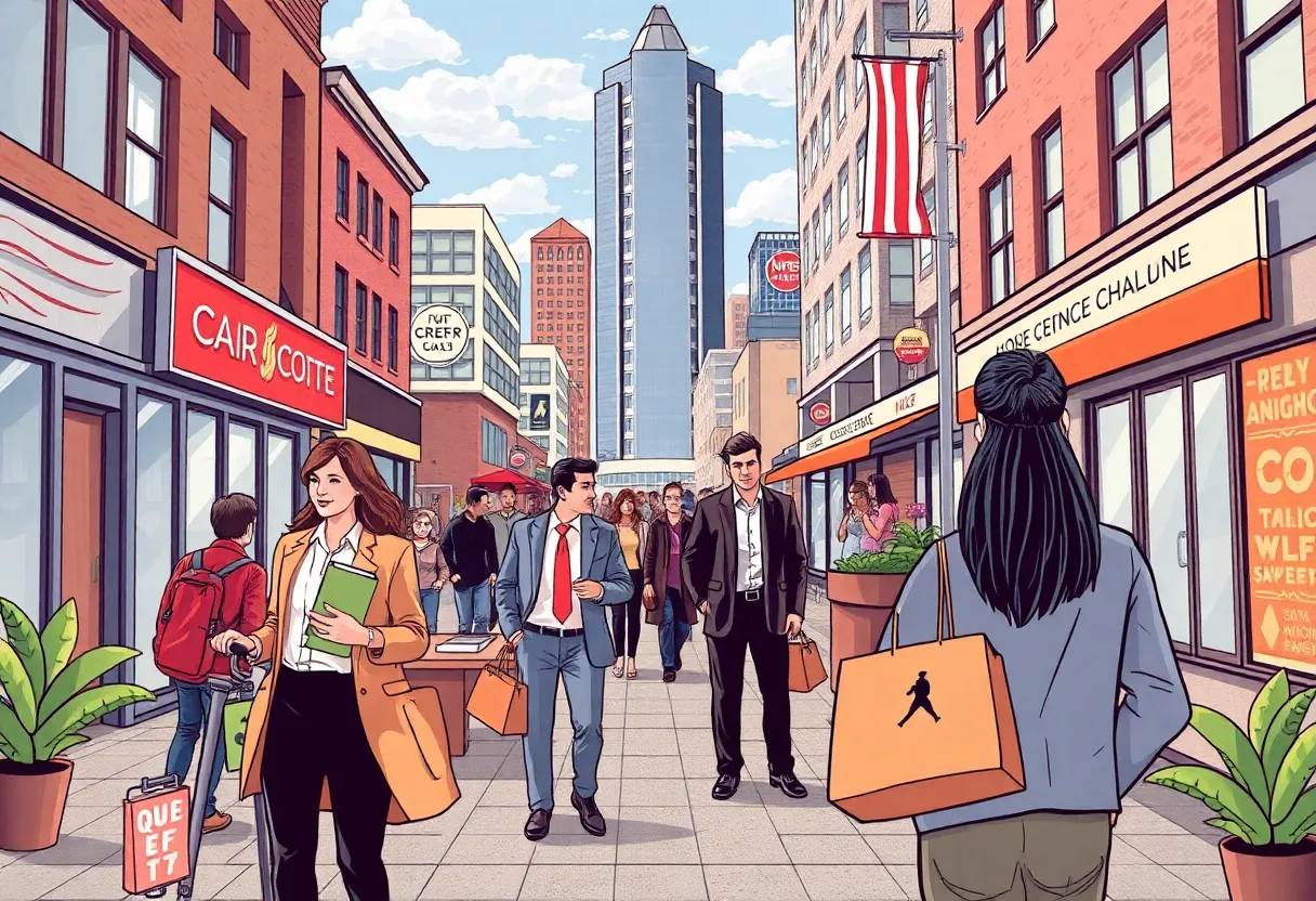 Graphic showcasing home equity line of credit for self-employed borrowers in Charlotte, NC.