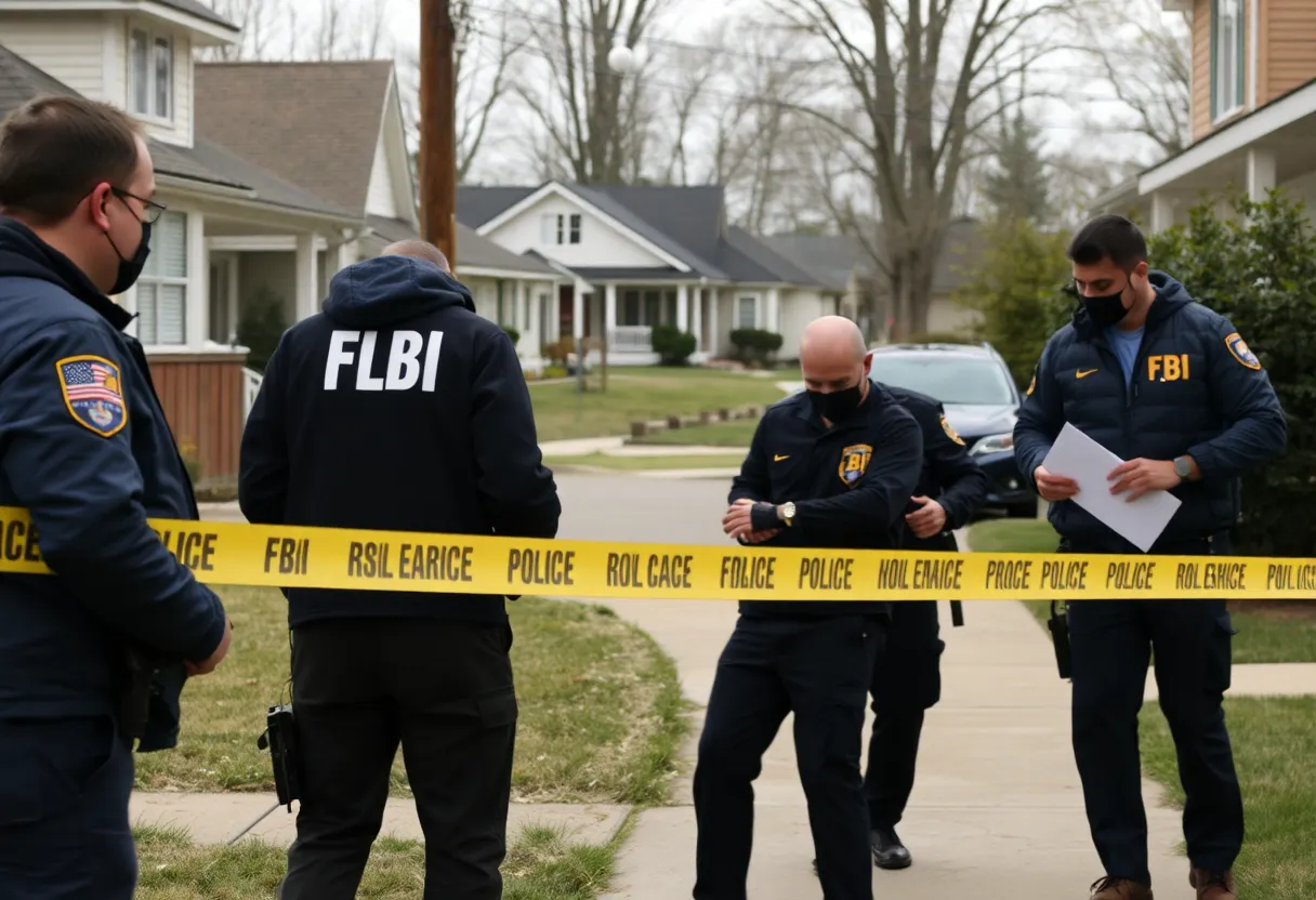 FBI agents investigating a health care fraud case in Charlotte