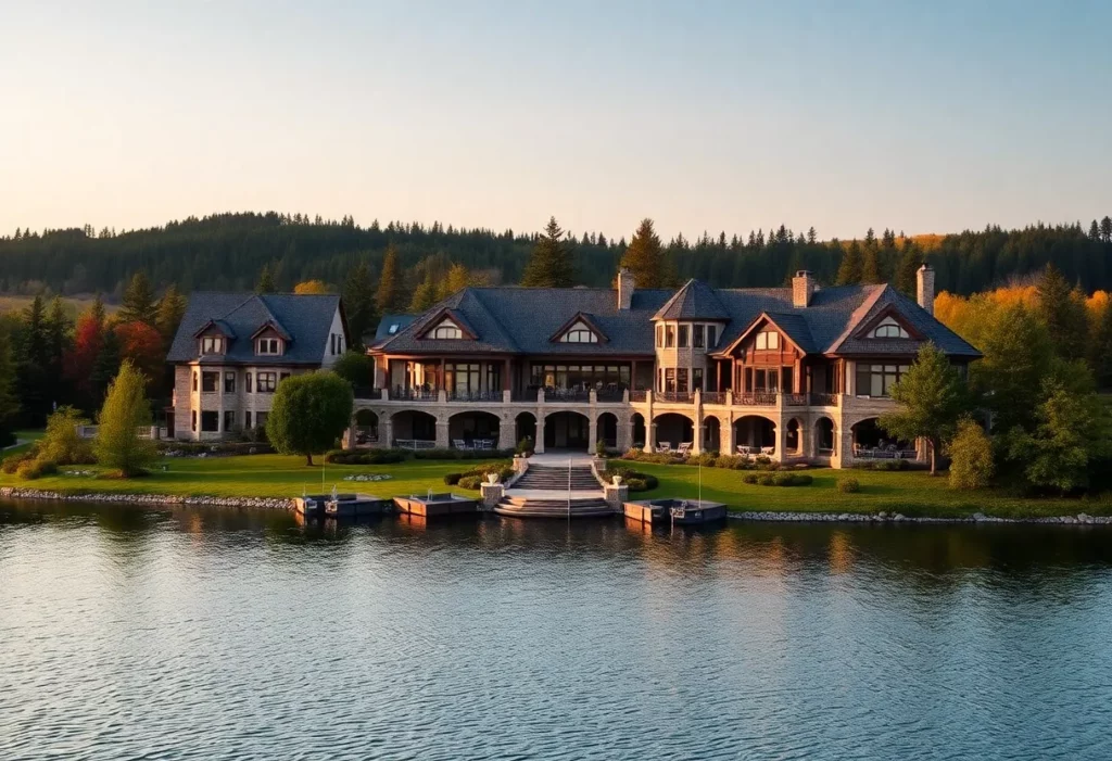 Luxury lakeside home on Lake Wylie