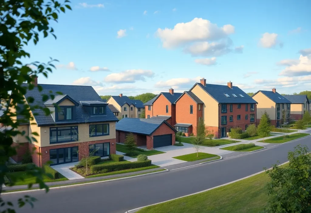 Innovative housing project in Huntersville with sustainable features