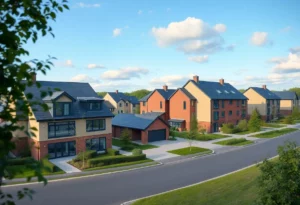 Innovative housing project in Huntersville with sustainable features