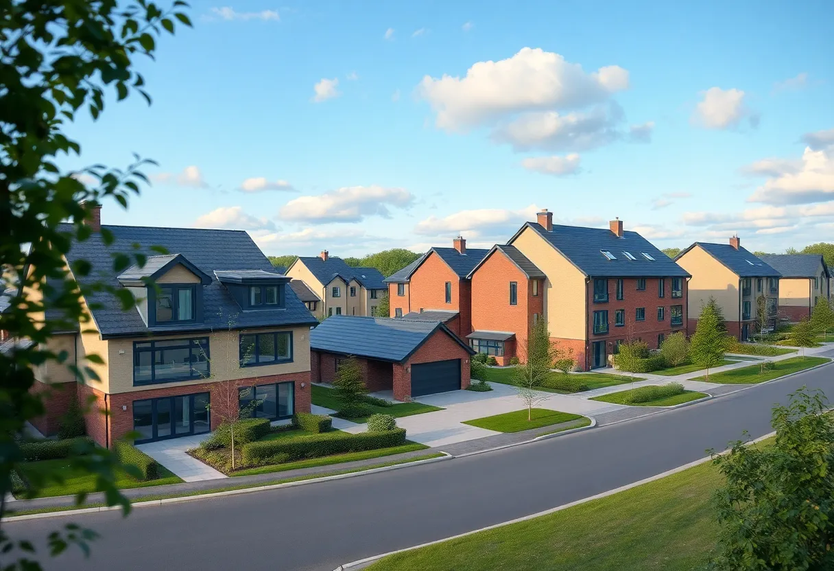 Innovative housing project in Huntersville with sustainable features