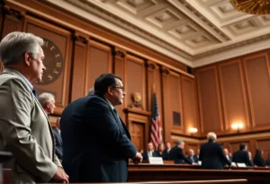 Lawmakers discussing criminal justice reform related to Iryna's Law