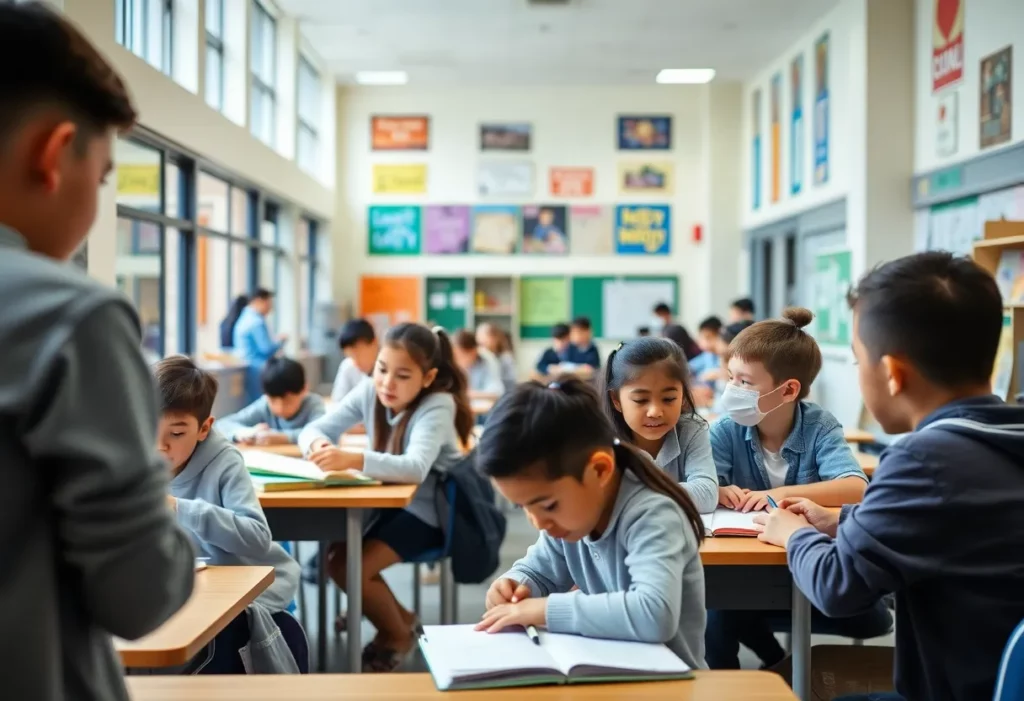 Celebration at Kershaw Elementary School for Principal Kelli Overcash's award