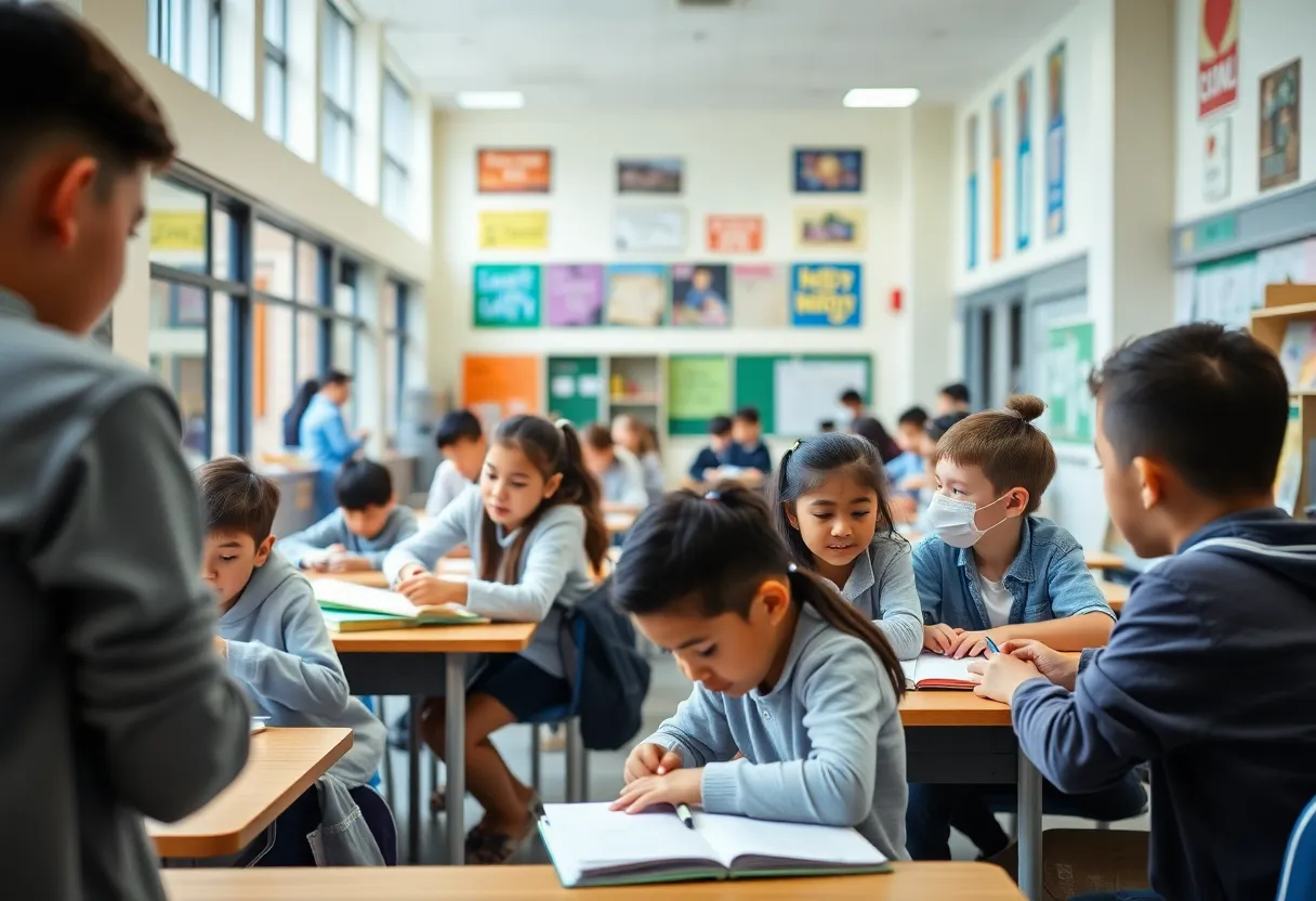 Celebration at Kershaw Elementary School for Principal Kelli Overcash's award