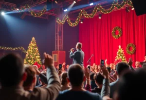 Live performance of Live Hart during the Holiday Serenade concert