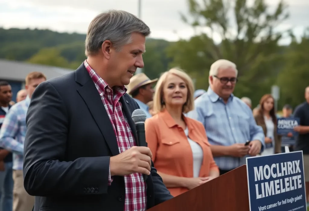 Michael Whatley campaign event in North Carolina