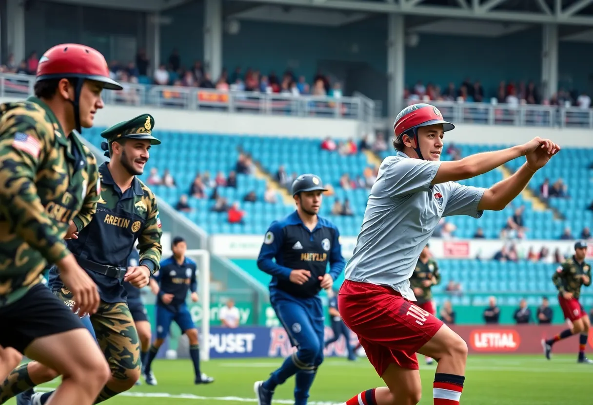 Athletes competing at the 2027 Military World Summer Games in Charlotte