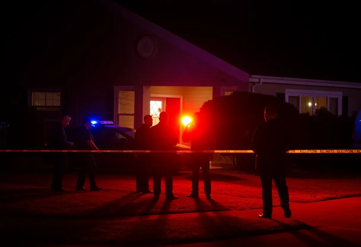 Police investigating a shooting at an occupied home in Monroe