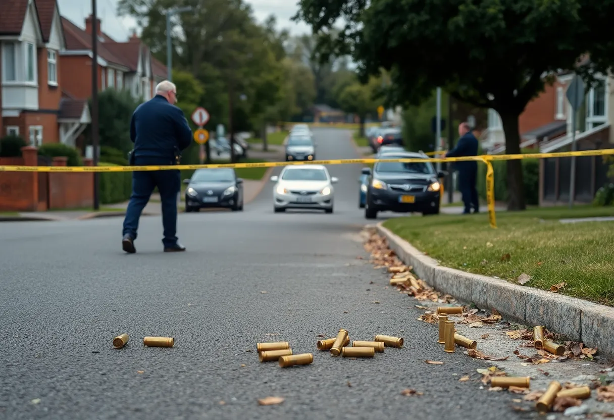 Mooresville police investigating shooting scene with cartridge casings