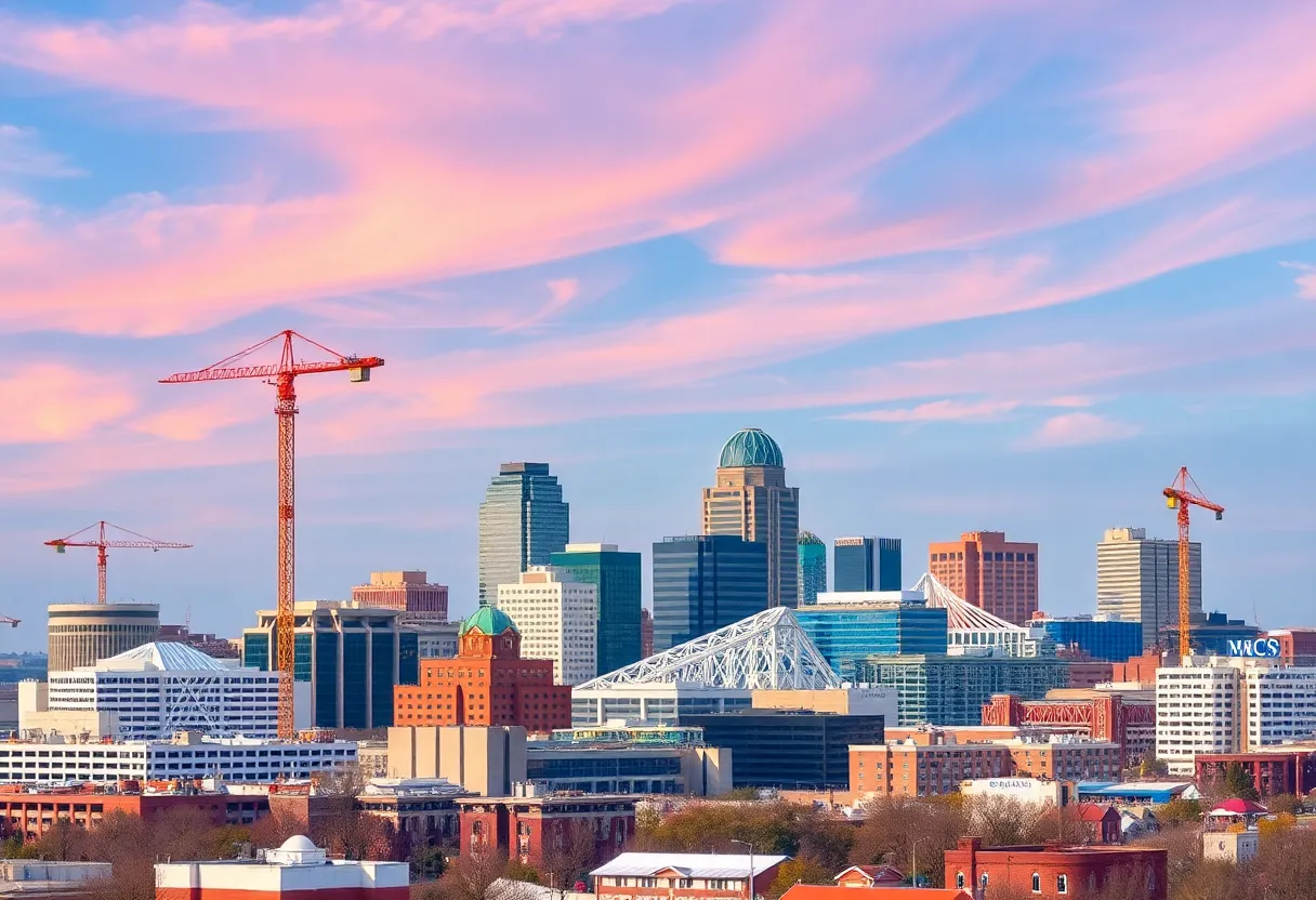Raleigh skyline illustrating job growth and economic development in North Carolina