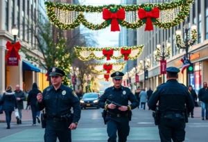 Police officers engaging with the community during Operation Safe Season in Charlotte