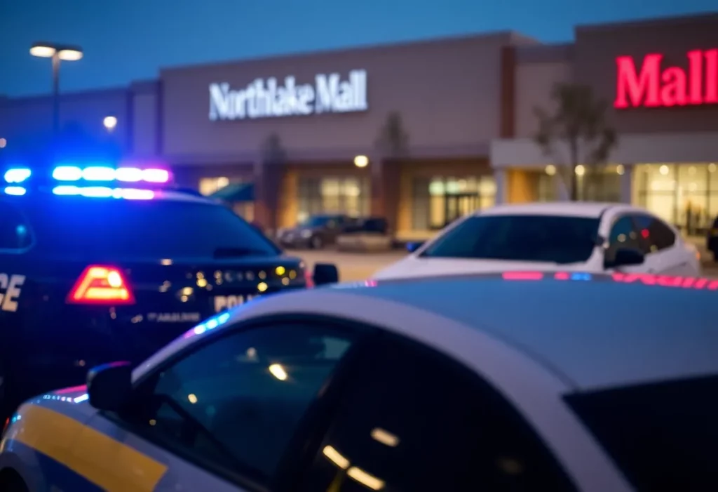 Police responding to suspicious activity near Northlake Mall in Charlotte.
