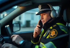 Officer responding to a 911 call in Port Charlotte