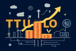 Graphic representation of financial technology concepts related to SoFi Technologies public offering