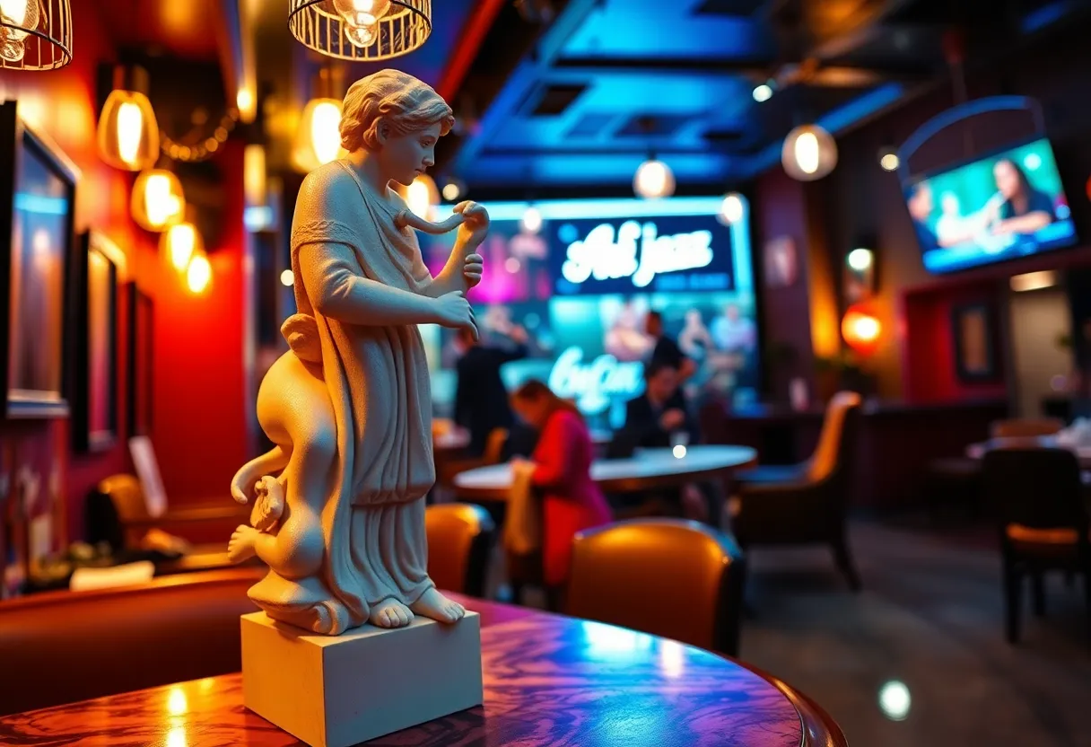 Valuable statue that was stolen from Uptown jazz club